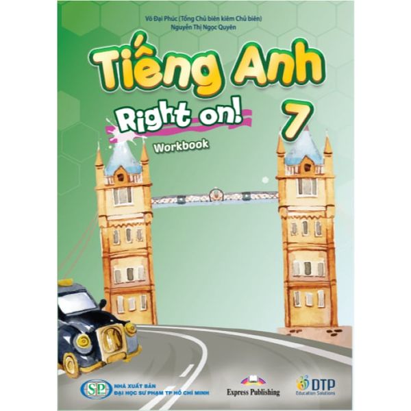 Tiếng Anh 7 Right On! - Trọn bộ (Sách học sinh, Sách bài tập, Notebook)