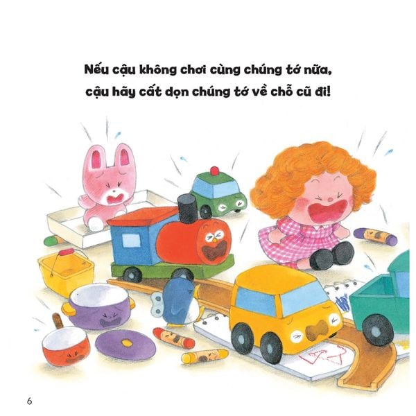 Dọn dẹp đồ chơi - Tủ sách Ehon cho bé - Sách tranh Ehon Gấu con Kuma