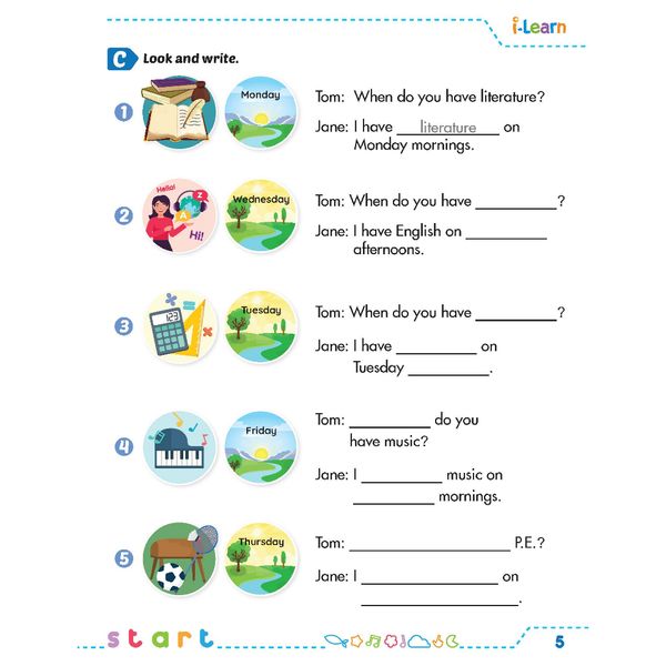 i-Learn Smart Start Classware 5 Workbook 3rd Ed.