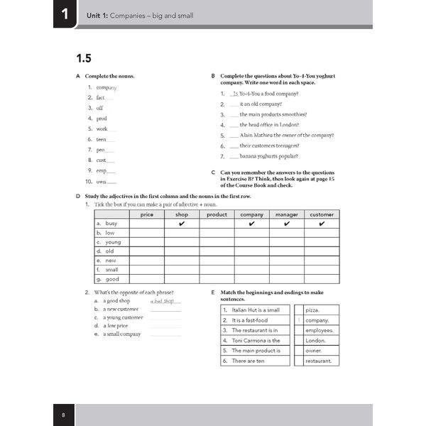 Moving into Business Studies - Workbook