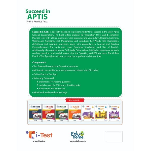 Succeed in APTIS with 6 Practice Tests - New format 2020