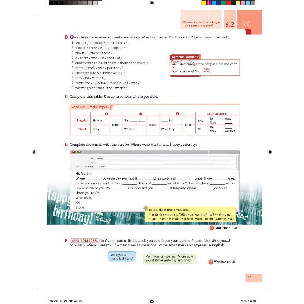 English ID 1B Student