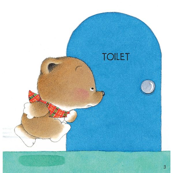 Bé đi vệ sinh​​ - Tủ sách Ehon cho bé - Sách tranh Ehon Gấu con Kuma