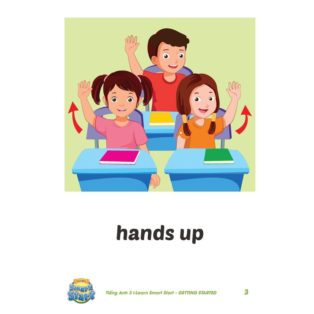 Tiếng Anh 3 i-Learn Smart Start Flashcards (Tranh hình)