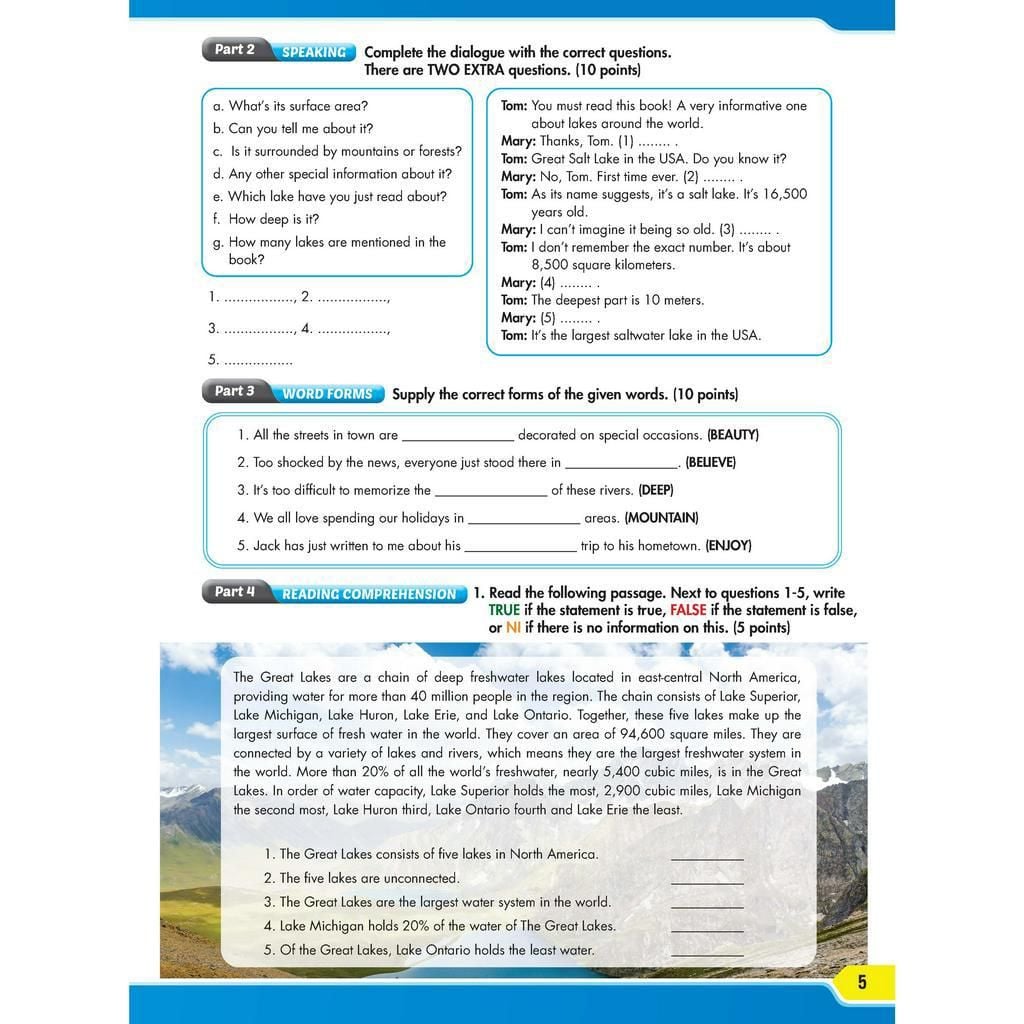 Practice Test Grade 9