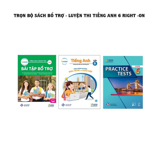 Trọn bộ sách bổ trợ luyện thi tiếng anh 6