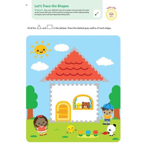 Play Smart Color & Shape Picture Puzzlers 2+