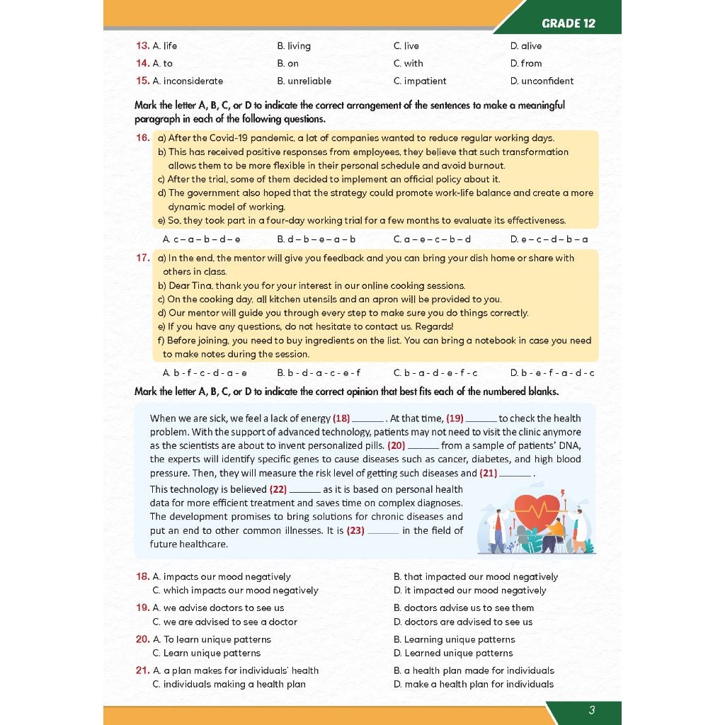 Bồi Dưỡng Tiếng Anh 12