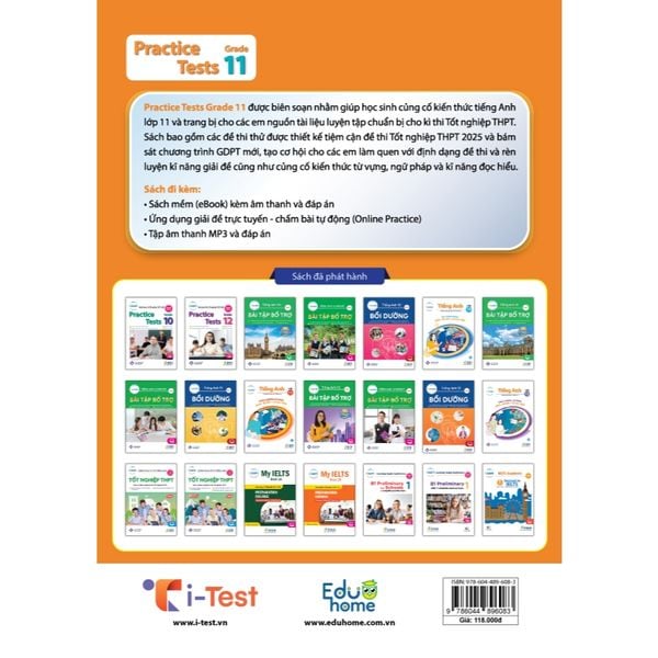 Practice Tests Grade 11