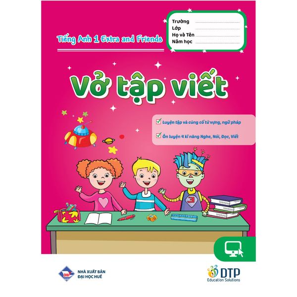 Tiếng Anh 1 Extra and Friends - Trọn bộ (sách học sinh, sách bài tập, vở tập viết)