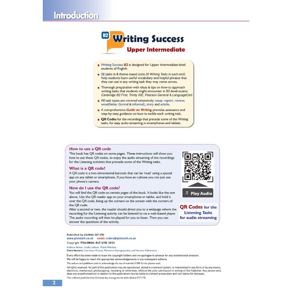Writing success Upper Intermediate level B2