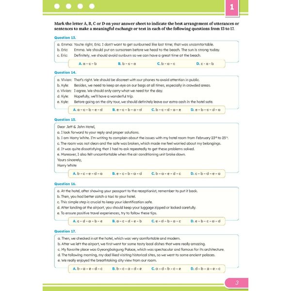 Bộ đề thi thử Tốt nghiệp THPT môn tiếng Anh