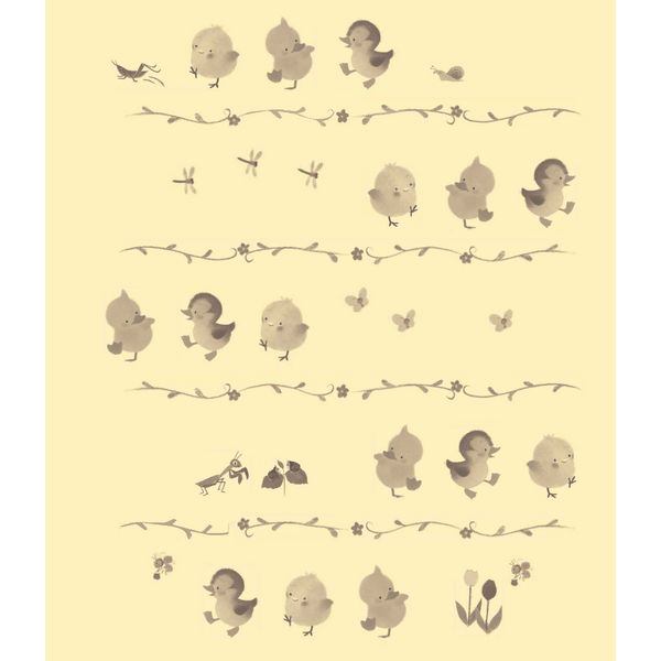 Gà con Piyo và Xuân Hạ Thu Đông