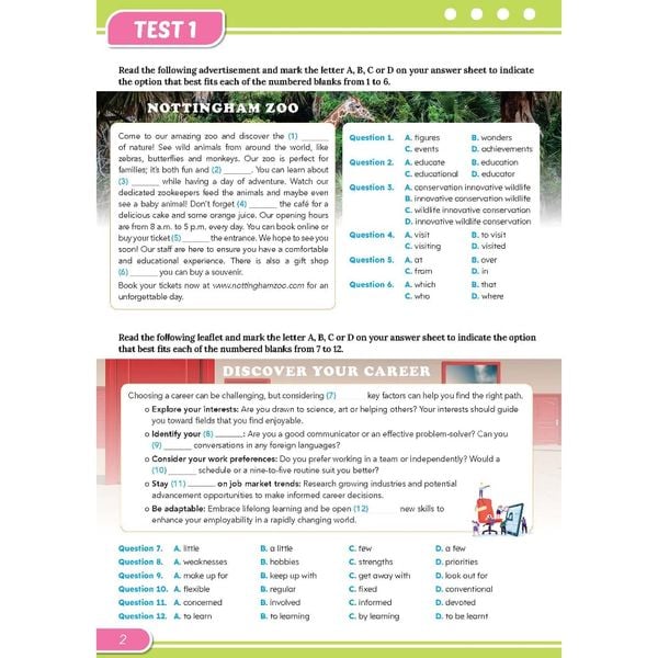 Trọn bộ đề thi thử Tốt Nghiệp THPT 2025 môn Tiếng Anh