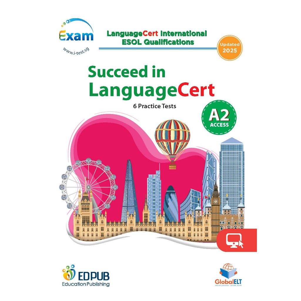 Succeed in LanguageCert A2 Access - 6 Pratice Tests