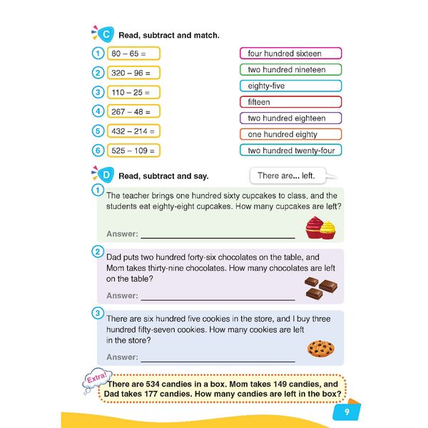 i-Learn English for Math 3 Student