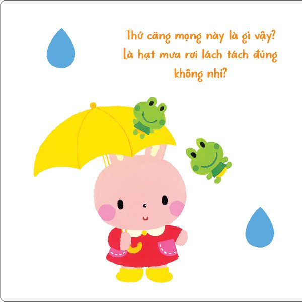 Thứ mềm mại này là gì vậy? - Sách tranh chạm - Tủ sách Ehon cho bé