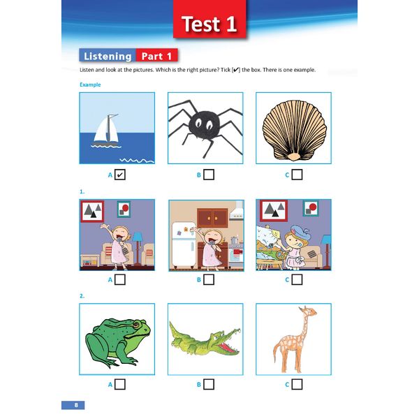 Succeed in LanguageCert Young Learners FOX 1 - 6 Practice Tests - Pre A1