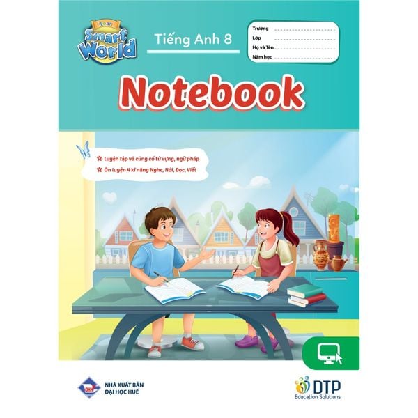 Tiếng Anh 8 i-Learn Smart World - Gói số hóa giáo dục siêu tiết kiệm (SB, WB, NB, Digital Pack)