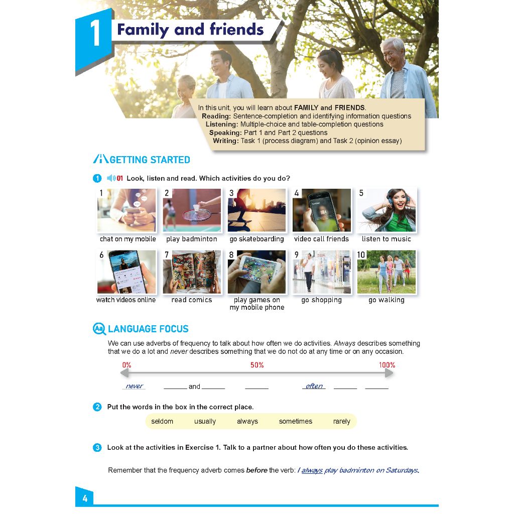 My IELTS Book 1A PREPARATION COURSE Student