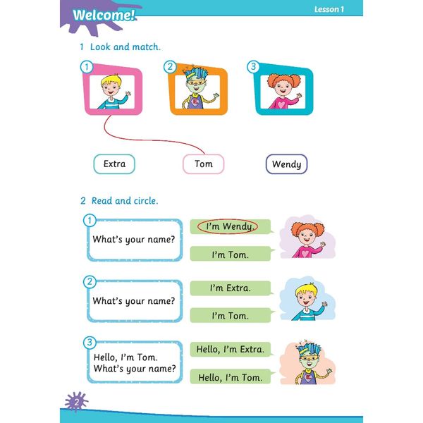 Bài tập Bổ trợ Tiếng Anh 1 Extra & Friends