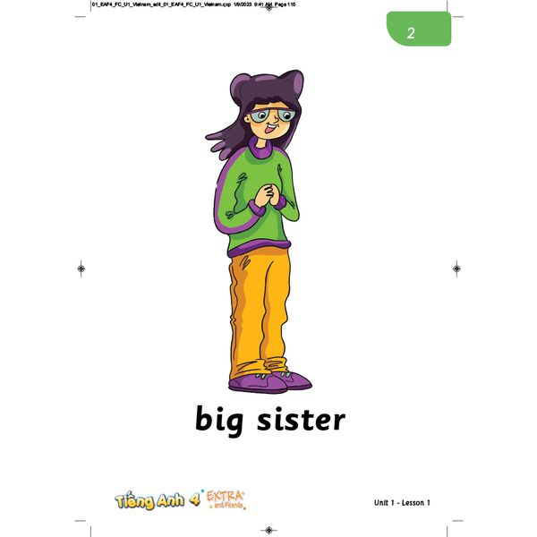 Tiếng Anh 4 Extra and Friends - Flashcards