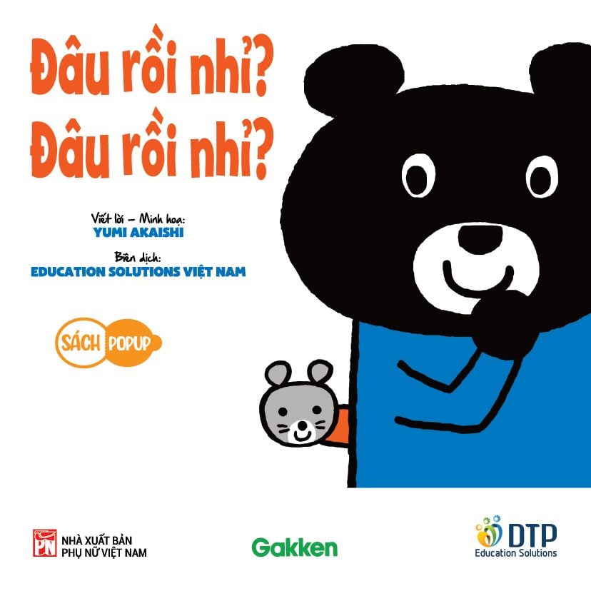 Đâu rồi nhỉ? Đâu rồi nhỉ? - Sách Pop-up - Tủ sách Ehon cho bé
