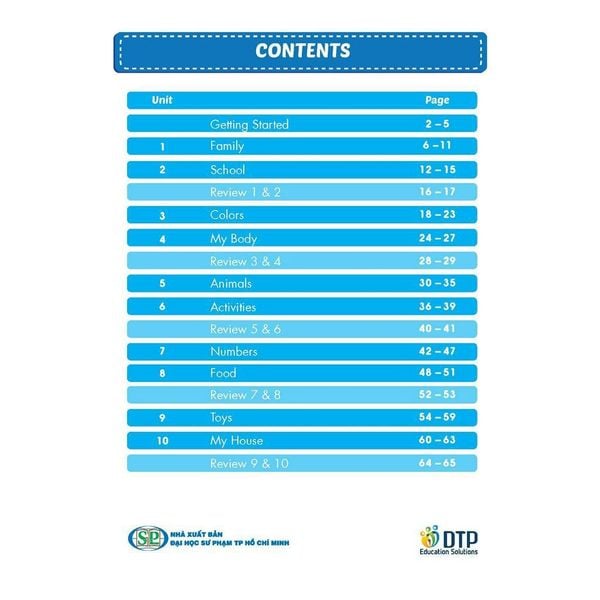 Tiếng Anh 1 i-Learn Smart Start – Workbook