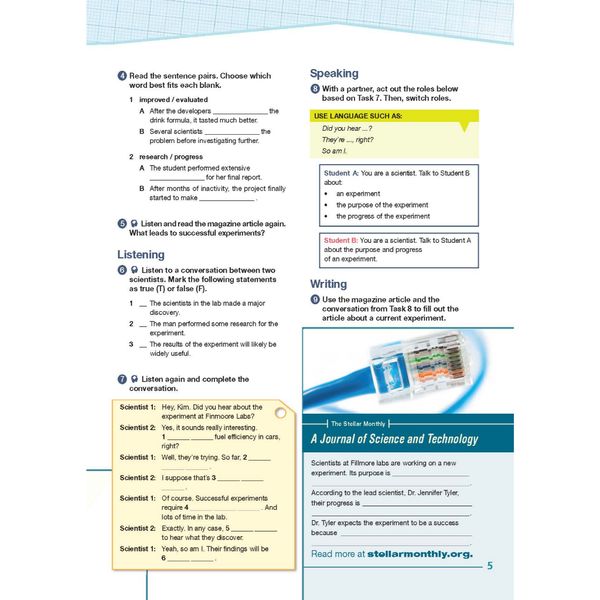 Career Paths Science (Esp) Student