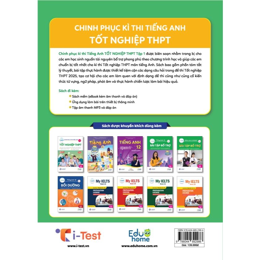 Chinh phục kì thi Tiếng Anh - Tốt nghiệp THPT tập 1