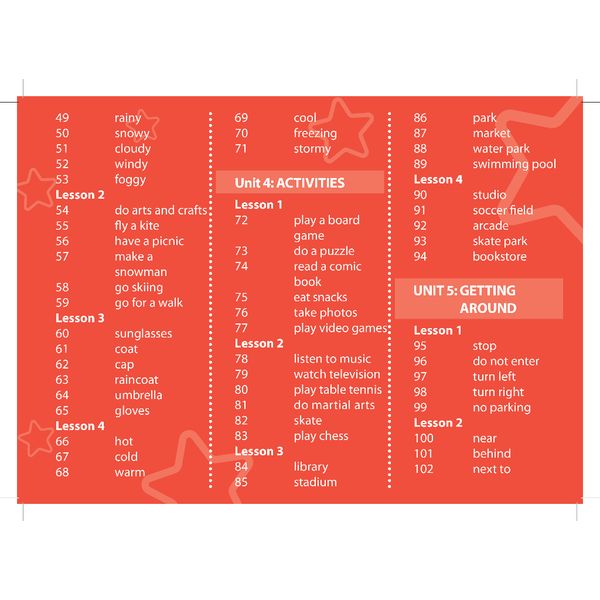 Tiếng Anh 4 i-Learn Smart Start - Flashcards