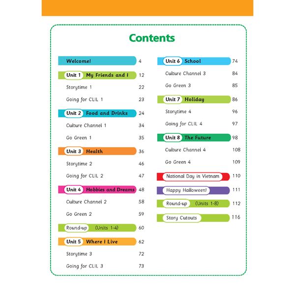 Tiếng Anh 5 Extra and Friends - Activity Book (Sách bài tập)