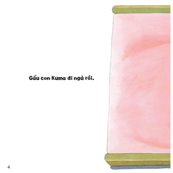 Đến giờ ngủ rồi​​ - Tủ sách Ehon cho bé - Sách tranh Ehon Gấu con Kuma