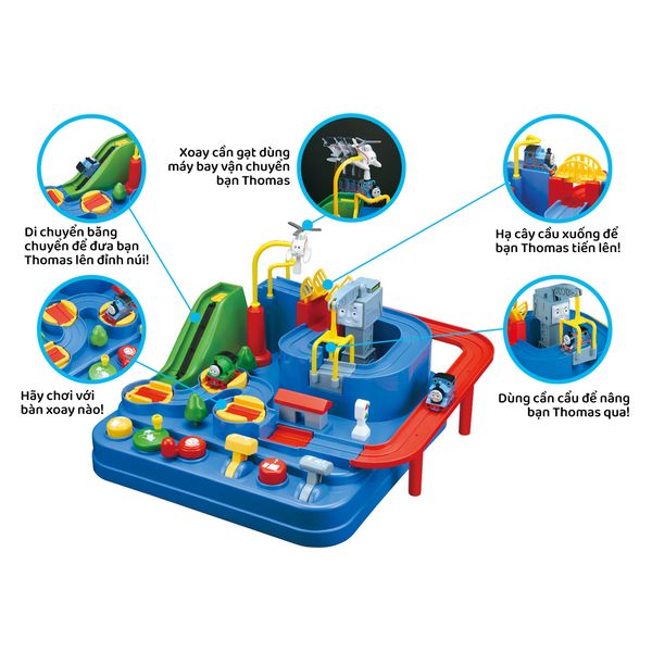 Bộ đồ chơi Xe lửa Thomas - Vùng đất phiêu lưu