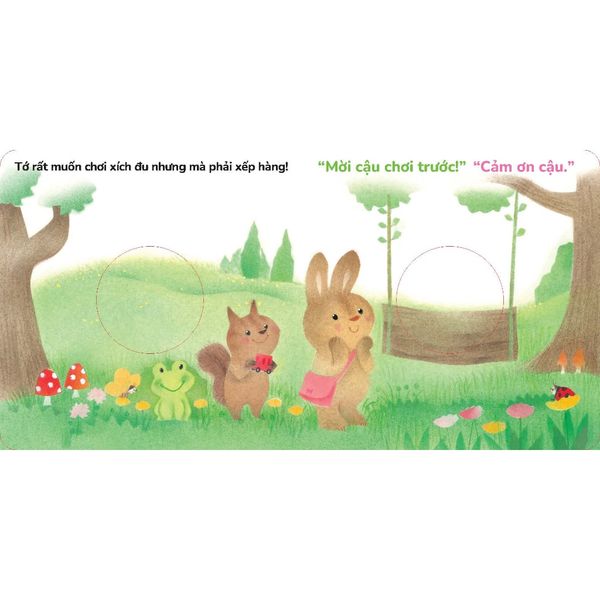 Dtpbooks - Cùng chào hỏi nhé! - Rối tay Gà con Piyo - Chơi cùng Gà con Piyo (Mới)