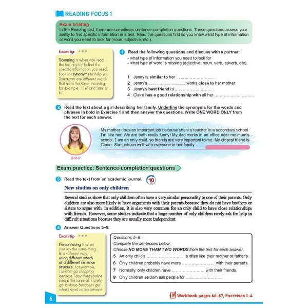 My IELTS Book 1A PREPARATION COURSE Student