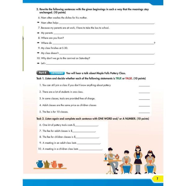 Practice Test Grade 8