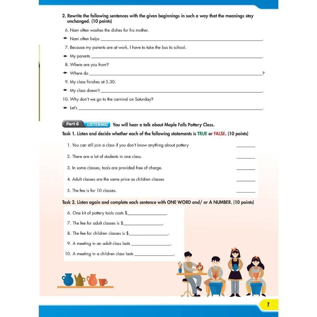 Practice Test Grade 8