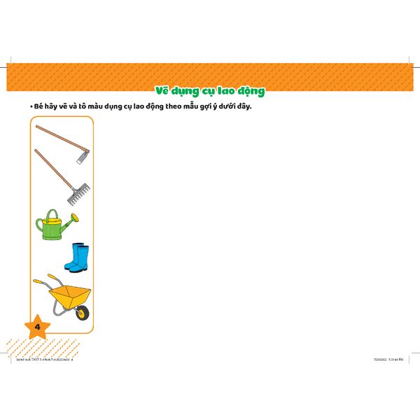 Cầu vồng trẻ thơ - bộ sách dành cho 5 - 6 tuổi (5 quyển)