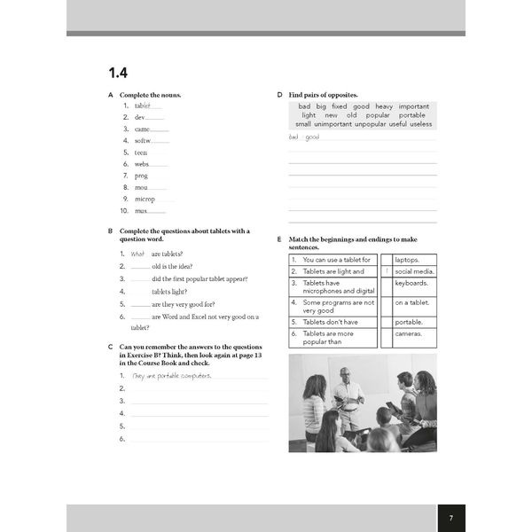 Moving into Information Technology - Workbook