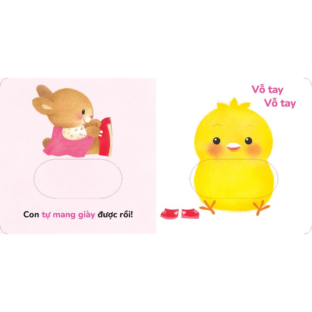 Dtpbooks - Giỏi quá! Bé làm được rồi - Rối tay Gà con Piyo - Chơi cùng Gà con Piyo (Mới)