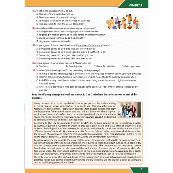 Bồi Dưỡng Tiếng Anh 12