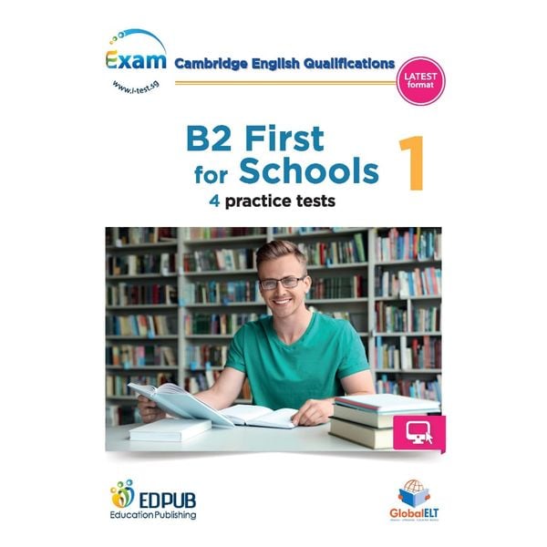 B2 First for Schools Preliminary 1 with 4 Practice Tests - Latest Format