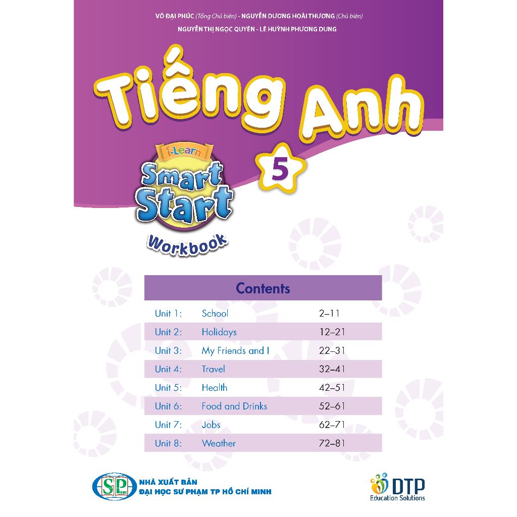 Tiếng Anh 5 i-Learn Smart Start - Workbook (Sách bài tập)