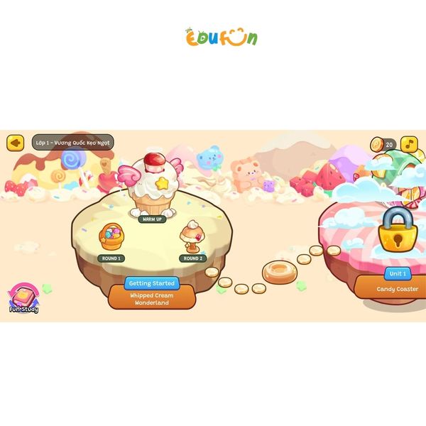 E-voucher - Gói Edufun Premium lớp 1 + [Bộ quà tặng SGK i-Learn smart start + 2 truyện đọc]