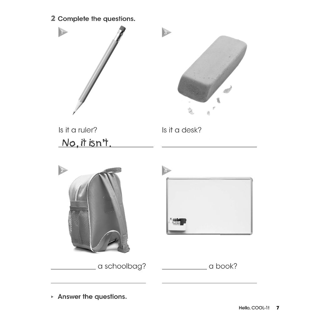 Cool Kids 2e Workbook 1