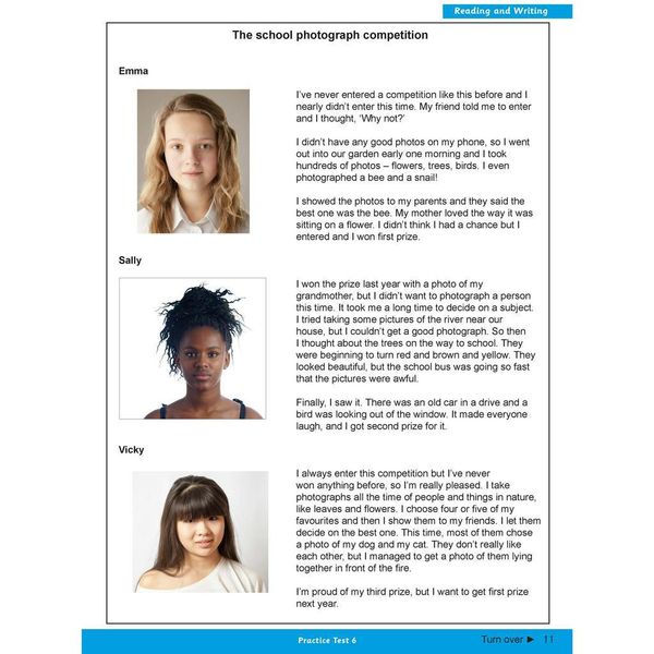 A2 Key For Schools Practice Tests 6-10