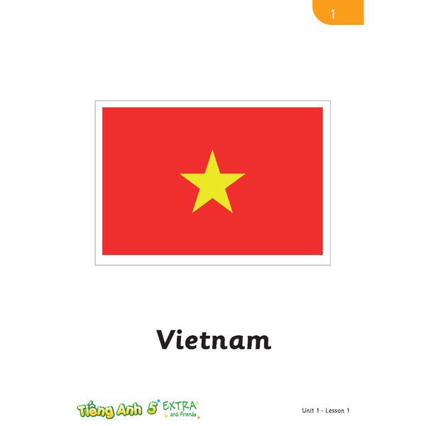 Tiếng Anh 5 Extra and Friends - Flashcards