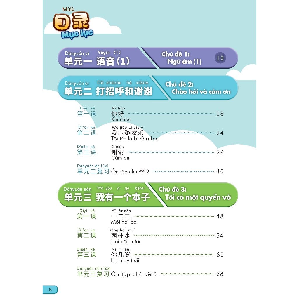 Tiếng Trung Quốc 3 - Sách bài học