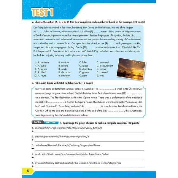 Practice Test Grade 9